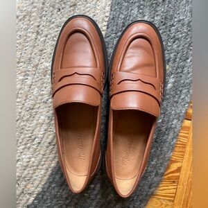 Madewell The Vernon Leather Loafers